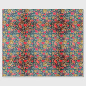 Papier Cadeau Papier d'enrobage de conception des signes de paix (Plat)