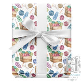 Papier Cadeau Papier d'enrobage de Crochet