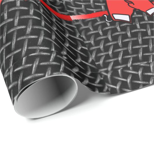 Papier Cadeau Papier d'enrobage de fêtes des pères (Coin rond)