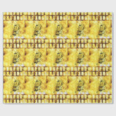 Papier Cadeau Papier d'enrobage de fêtes des pères (Plat)