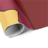 Papier Cadeau Papier d'enrobage de fond et de talon (Coin rond)