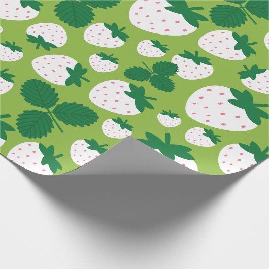 Papier Cadeau Papier d'enrobage de fraises (Coin)