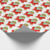 Papier Cadeau Papier d'enrobage de GINGERBREAD WOOLIE (Coin)