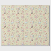 Papier Cadeau Papier d'enrobage de hérissons (Plat)