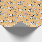 Papier Cadeau Papier d'enrobage de hérissons du parti (Coin)