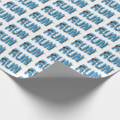 Papier Cadeau Papier d'enrobage de la course de grunge thème du  (Coin)