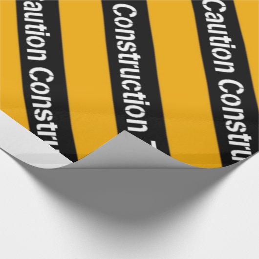 Papier Cadeau Papier d'enrobage de la zone de construction (Coin)