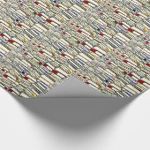 Papier Cadeau Papier d'enrobage de livres (Coin)