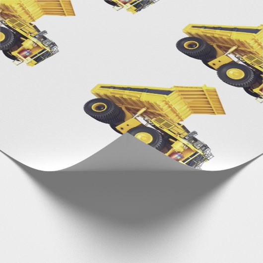 Papier Cadeau Papier d'enrobage de machinerie lourde (Coin)