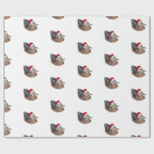 Papier Cadeau Papier d'enrobage de Noël de canard (Plat)