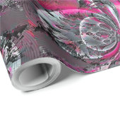 Papier Cadeau Papier d'enrobage de signaux mixtes (Coin rond)