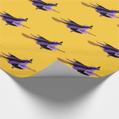 Papier Cadeau Papier d'enrobage de sorcières volantes (Coin)