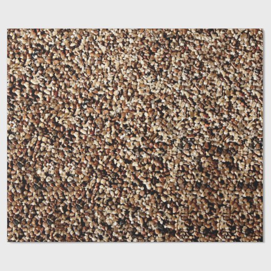 Papier Cadeau Papier d'enrobage de texture de roches (Plat)