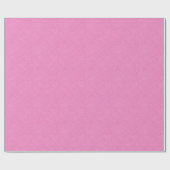 Papier Cadeau Papier d'enrobage de texture simple rose (Plat)