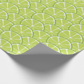 Papier Cadeau Papier d'enrobage de tranches de citron vert d'été (Coin)