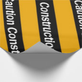 Papier Cadeau Papier d'enrobage de zone de construction (Coin)