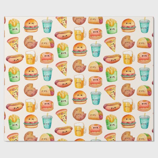 Papier Cadeau Papier d'enrobage des aliments en jonc (Plat)