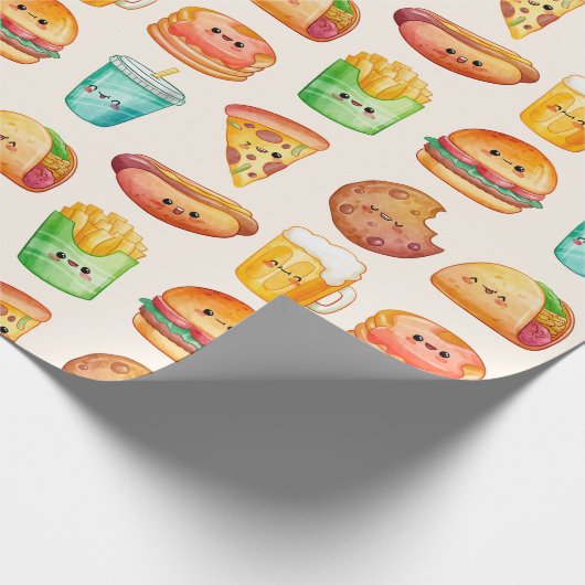 Papier Cadeau Papier d'enrobage des aliments en jonc (Coin)