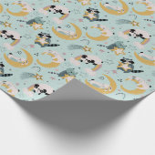 Papier Cadeau Papier d'enrobage des critères adorables (Coin)