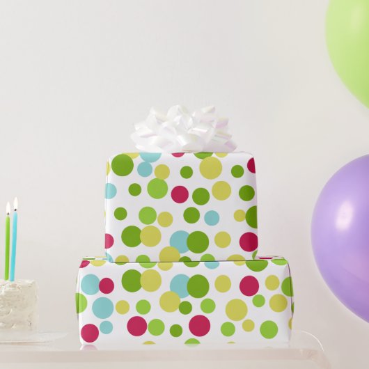 Papier Cadeau Papier d'enrobage des points de partie (Cadeaux de fête)
