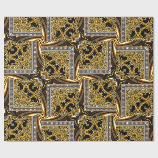 Papier Cadeau Papier d'enrobage design élégant Valley Rox (Plat)