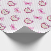 Papier Cadeau Papier d'enrobage d'horloge (Coin)