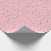 Papier Cadeau Papier d'enrobage doux (rose fraise) (Coin)