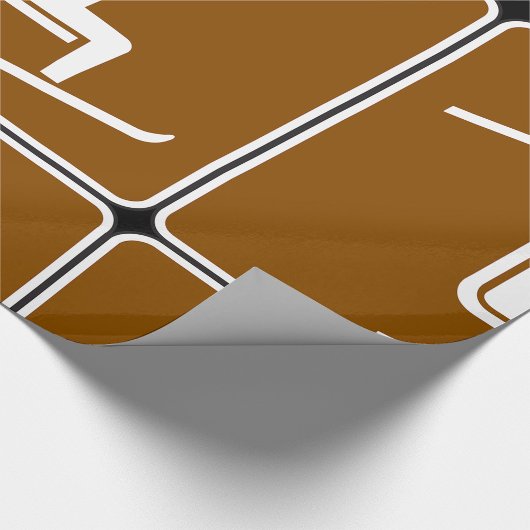 Papier Cadeau Papier d'enrobage du panneau de levage