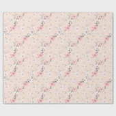 Papier Cadeau Papier d'enrobage en fleur de cerisier de 30 pouce (Plat)
