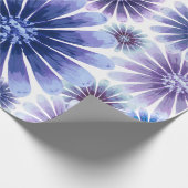 Papier Cadeau Papier d'enrobage floral lavande (Coin)
