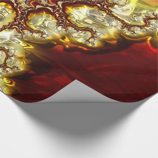 Papier Cadeau Papier d'enrobage Fractal Art 34 (Coin)