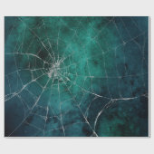 Papier Cadeau Papier d'enrobage gothique argenté (Plat)