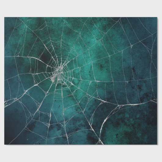 Papier Cadeau Papier d'enrobage gothique argenté (Plat)