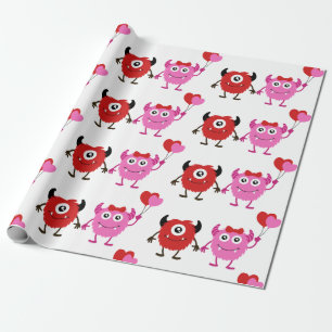 Papier Cadeau Papier d'enrobage Lil Monsters
