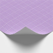 Papier Cadeau Papier d'enrobage Lilac En vichy (Coin)