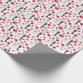 Papier Cadeau Papier d'enrobage Mariage de mariée et de chambre (Coin)