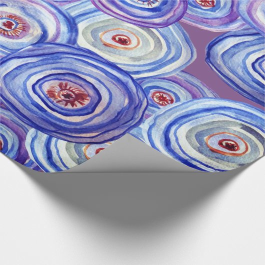 Papier Cadeau Papier d'enrobage Motif circulaire (Coin)