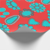 Papier Cadeau Papier d'enrobage occidental (Coin)