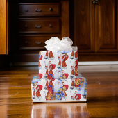 Papier Cadeau Papier d'enrobage père Noël Père Noël