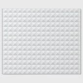 Papier Cadeau Papier d'enrobage pyramidal à effet 3D futuriste (Plat)