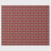 Papier Cadeau Papier d'enrobage Red Bow (Plat)