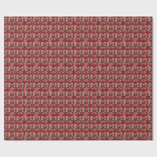 Papier Cadeau Papier d'enrobage Red Bow (Plat)