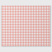 Papier Cadeau Papier d'enrobage rosé rétro (Plat)
