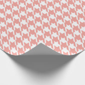 Papier Cadeau Papier d'enrobage rosé rétro (Coin)