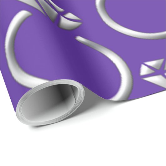 Papier Cadeau Papier d'enroulement Motif (Coin rond)