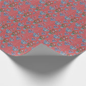 Papier Cadeau Papier d'enveloppement 2023 sur mesure Red Blue Gi (Coin)