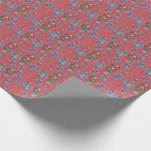 Papier Cadeau Papier d'enveloppement 2023 sur mesure Red Blue Gi (Coin)