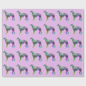 Papier Cadeau Papier d'enveloppement à broches en Silken (Plat)