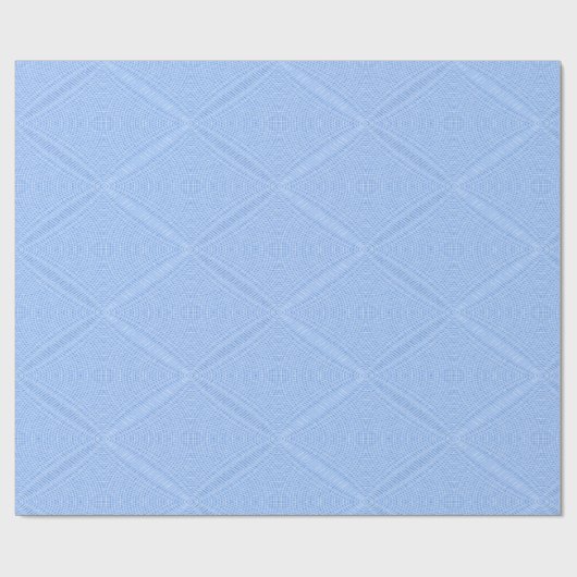 Papier Cadeau Papier d'enveloppement à motif bleu poudre (Plat)