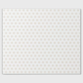 Papier Cadeau Papier d'enveloppement à point de crème pour bébé (Plat)